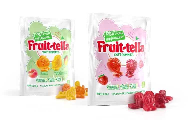 PVMs healthier Fruit-tella Soft Gummies. Pic PVM